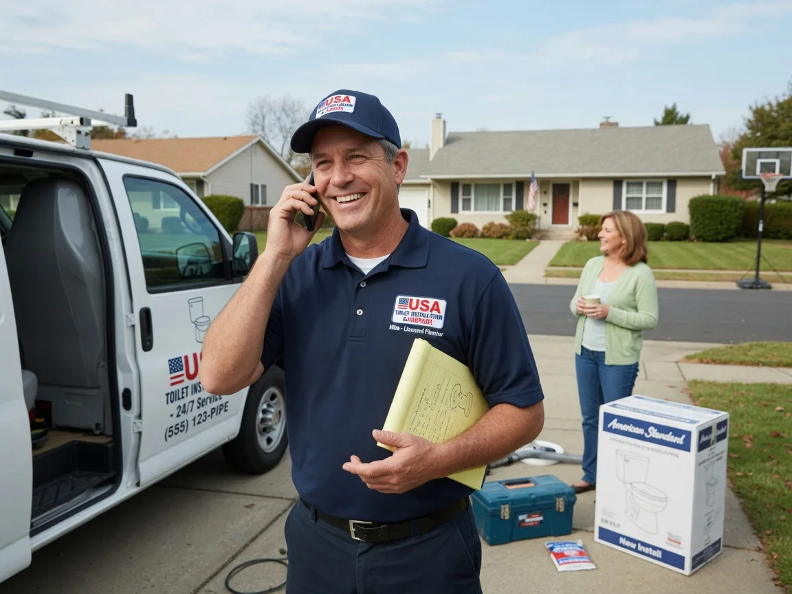 Toilet Installation Lamoure, ND FAQs